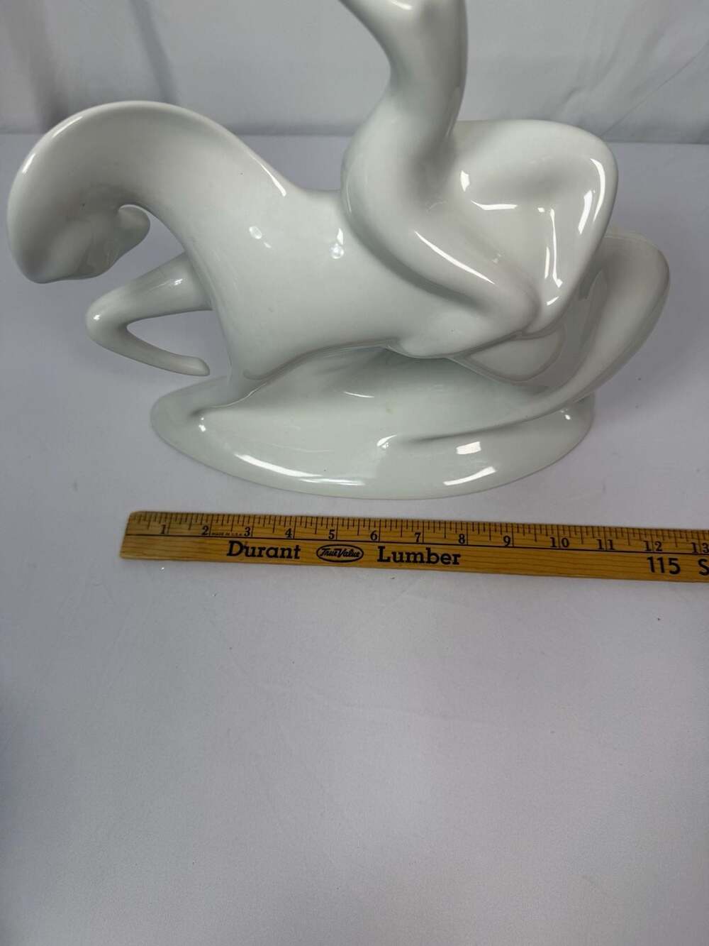 Royal Dux Bohemia Czech Porcelain Figurine, Lady Godiva Riding Horse, Designed b - Picture 5 of 5